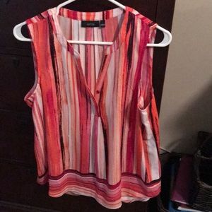 Women’s sleeveless dress top.